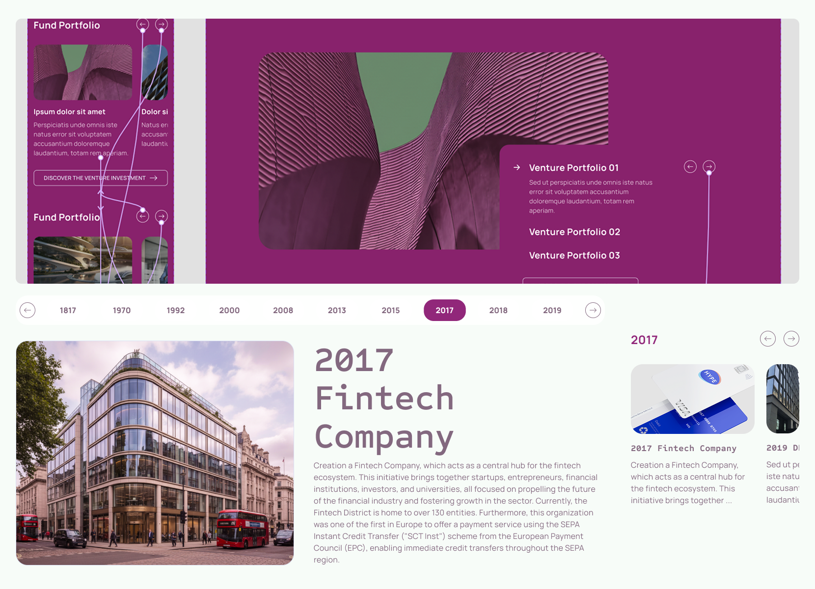 Homepage accessibility and interactions