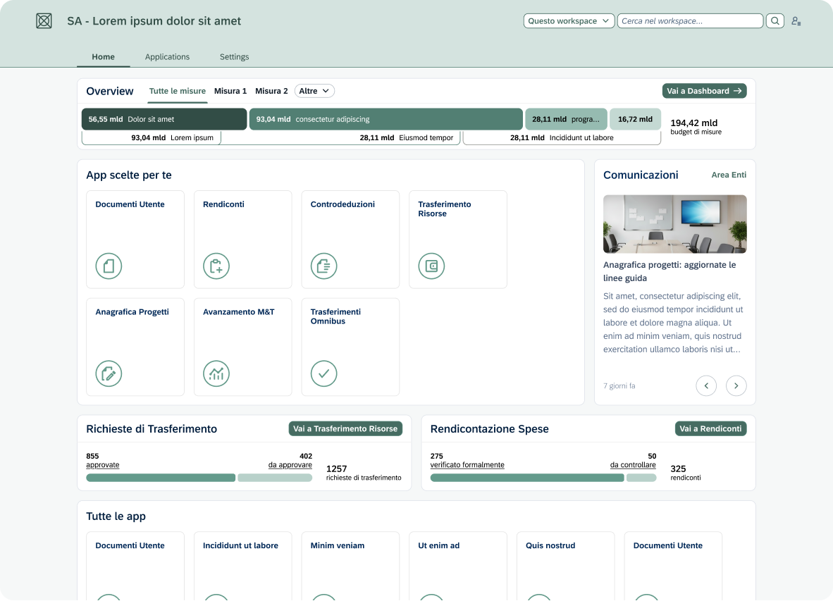 Homepage first section of the web app 'Esse Diagnostic Systems'